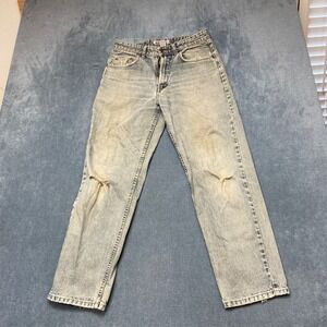 Vtg High Sierra Authentic Dungarees Straight Jeans Mens 33x30 Blue Relaxed Fit